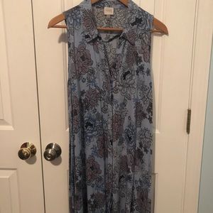 Cupio long blue shirt